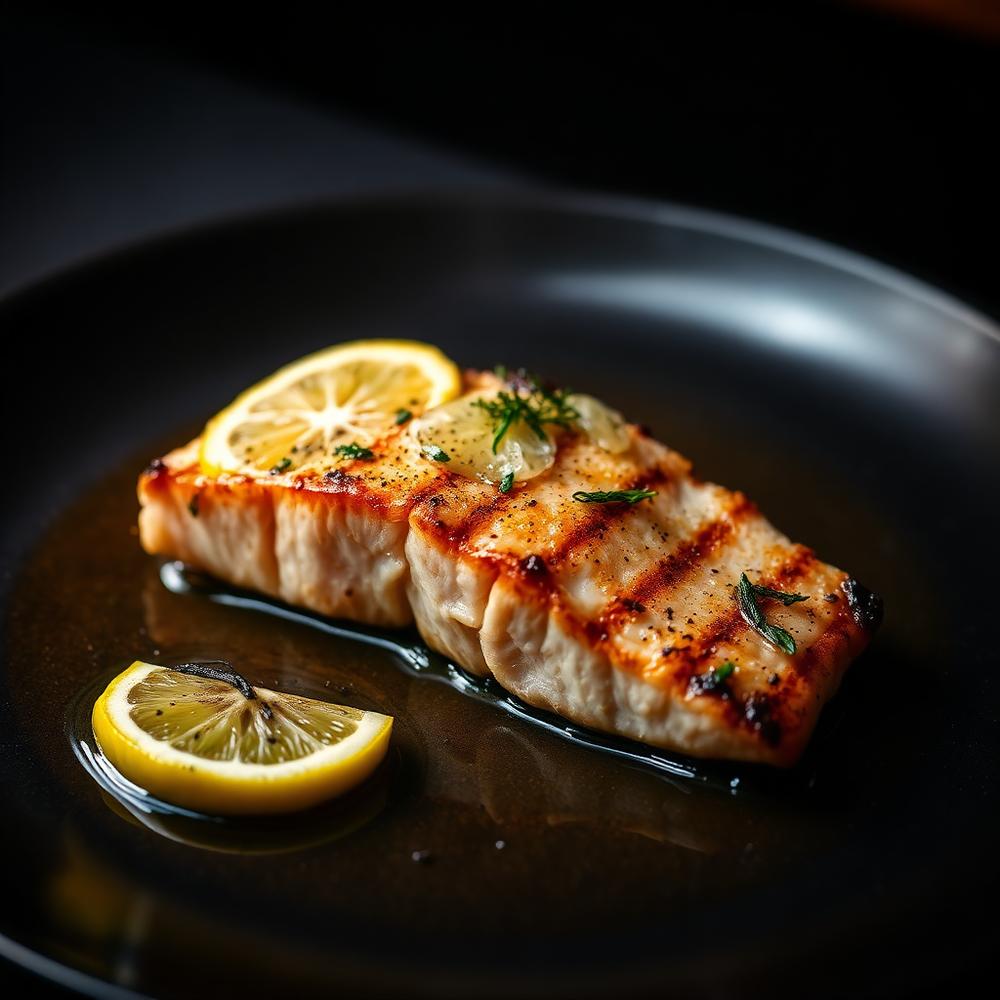 Grilled Atlantic Salmon